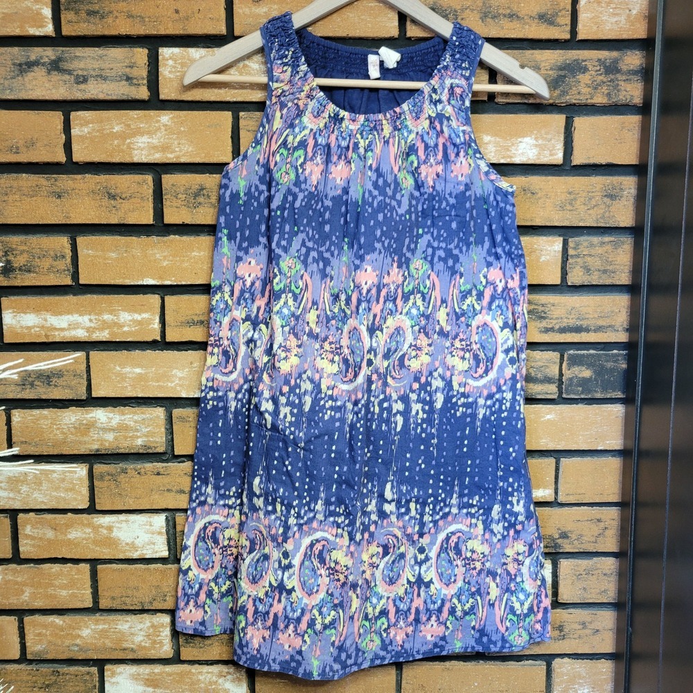 Red Camel Girls 16 Sleeveless‎ Dress Easter Lined Pockets Smocked  A-Line